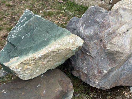 Камни для ландшафтного дизайна зелёные 10-60 килограмм купить в Щёлково